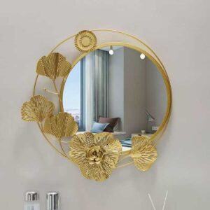 Golden Color Mirror